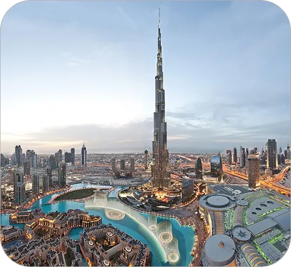 Theme Dubaï — Présence stratégique au Moyen-Orient pour nos productions internationales de spectacles sur glace